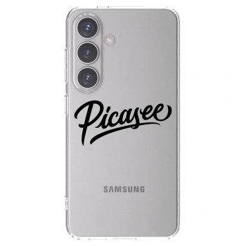 Picasee silikónový prehľadný obal pre Samsung Galaxy S24 S921B 5G - Picasee - old logo - black