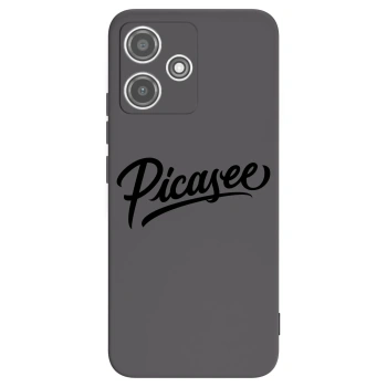 Picasee silikónový čierny obal pre Xiaomi Redmi 12 5G - Picasee - old logo - black