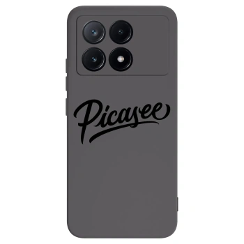 Picasee silikónový čierny obal pre Xiaomi Poco X6 Pro - Picasee - old logo - black