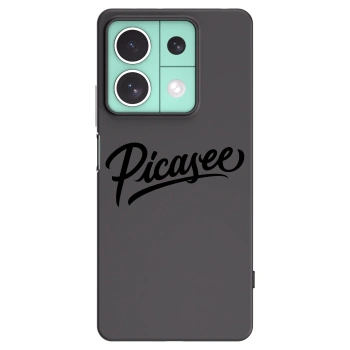 Picasee silikónový čierny obal pre Xiaomi Redmi Note 13 5G - Picasee - old logo - black