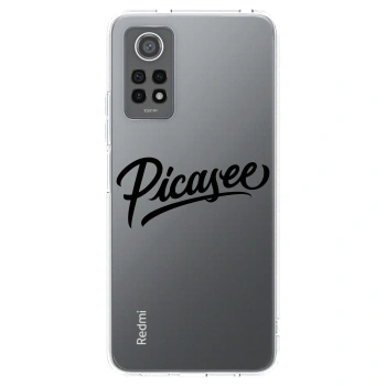Picasee silikónový prehľadný obal pre Xiaomi Redmi Note 12 Pro 4G - Picasee - old logo - black