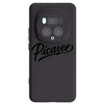 Picasee silikónový čierny obal pre Honor Magic6 Pro - Picasee - old logo - black