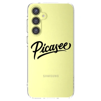 Picasee silikónový prehľadný obal pre Samsung Galaxy A35 5G A356B - Picasee - old logo - black