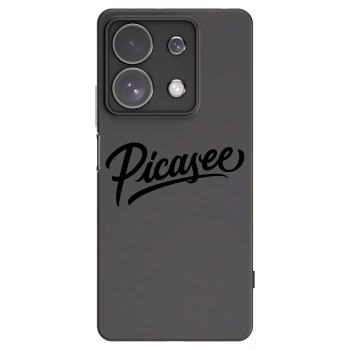 Picasee silikónový čierny obal pre Xiaomi Redmi Note 13 Pro 4G - Picasee - old logo - black
