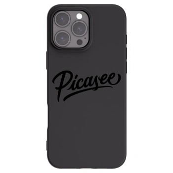 Picasee silikónový čierny obal pre Apple iPhone 16 Pro Max - Picasee - old logo - black