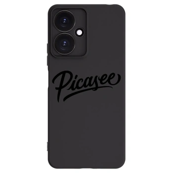 Picasee silikónový čierny obal pre Xiaomi Redmi 13C 5G - Picasee - old logo - black