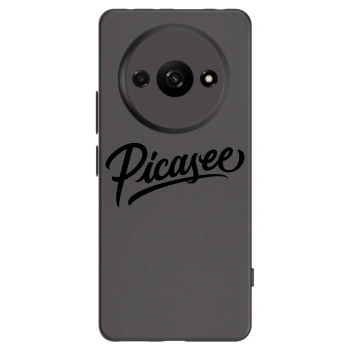 Picasee silikónový čierny obal pre Xiaomi Redmi A3 - Picasee - old logo - black