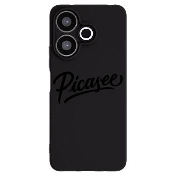 Picasee silikónový čierny obal pre Xiaomi Redmi 13 4G - Picasee - old logo - black