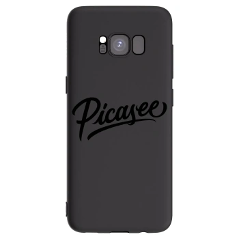 Picasee silikónový čierny obal pre Samsung Galaxy S8 G950F - Picasee - old logo - black