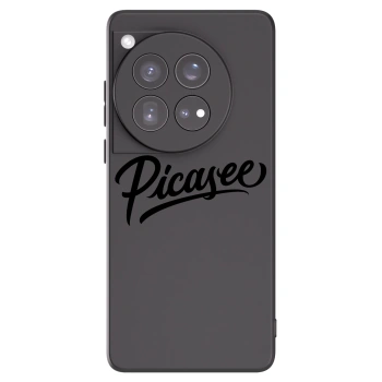 Picasee silikónový čierny obal pre OnePlus 12 5G - Picasee - old logo - black