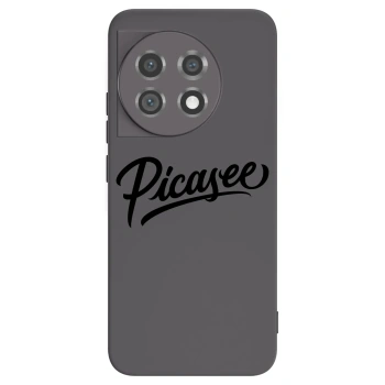 Picasee silikónový čierny obal pre OnePlus 11 5G - Picasee - old logo - black