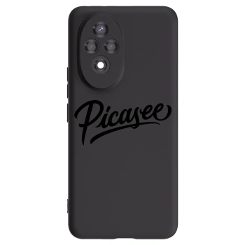 Picasee silikónový čierny obal pre Honor 200 Pro 5G - Picasee - old logo - black