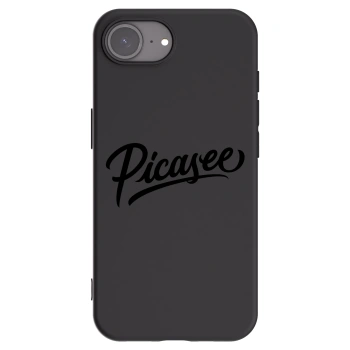 Picasee silikónový čierny obal pre Apple iPhone 16e - Picasee - old logo - black