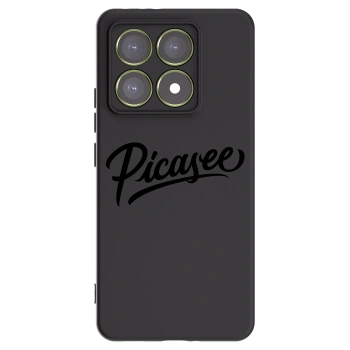 Picasee silikónový čierny obal pre Xiaomi 14T - Picasee - old logo - black