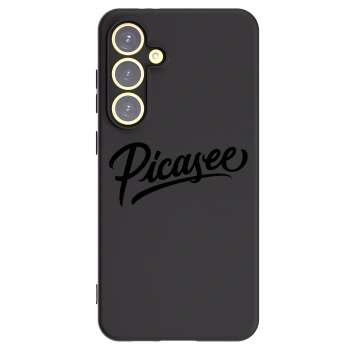 Picasee silikónový čierny obal pre Samsung Galaxy S24 FE S721B - Picasee - old logo - black