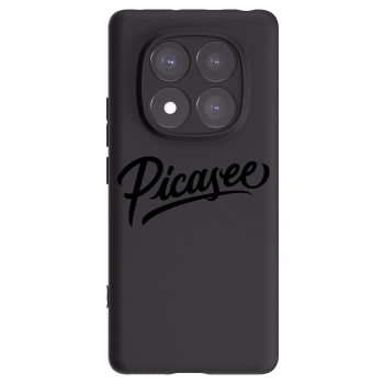 Picasee silikónový čierny obal pre Xiaomi Redmi Note 14 Pro+ 5G - Picasee - old logo - black