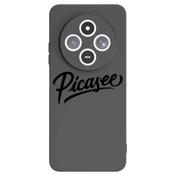 Picasee silikónový čierny obal pre Xiaomi Redmi 14C - Picasee - old logo - black