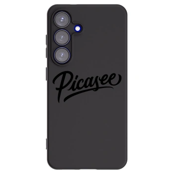 Picasee silikónový čierny obal pre Samsung Galaxy S25 5G - Picasee - old logo - black