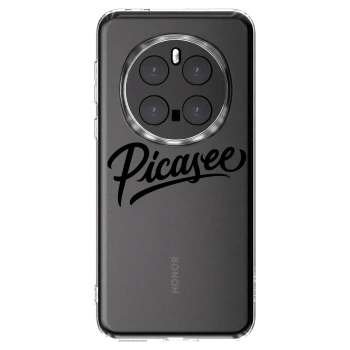 Picasee silikónový prehľadný obal pre Honor Magic7 Pro 5G - Picasee - old logo - black