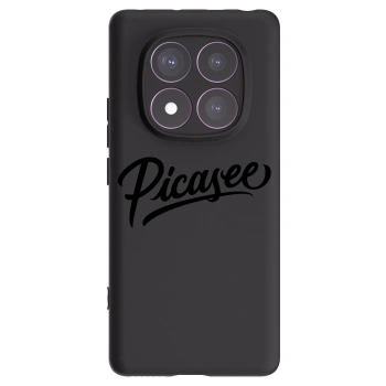 Picasee silikónový čierny obal pre Xiaomi Redmi Note 14 Pro 4G - Picasee - old logo - black