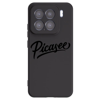 Picasee silikónový čierny obal pre Xiaomi 15 - Picasee - old logo - black