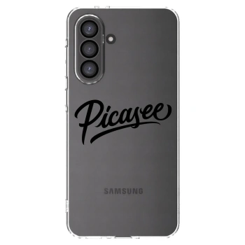 Picasee silikónový prehľadný obal pre Samsung Galaxy A56 5G A566B - Picasee - old logo - black