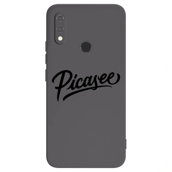 Picasee silikónový čierny obal pre Xiaomi Redmi Note 7 - Picasee - old logo - black