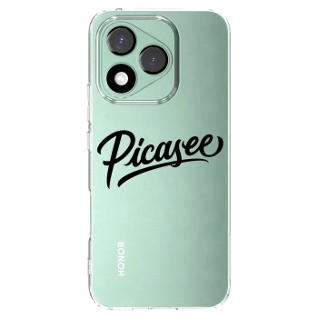 Picasee silikónový prehľadný obal pre Honor 400 Lite 5G - Picasee - old logo - black