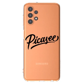 Picasee silikónový prehľadný obal pre Samsung Galaxy A13 5G - Picasee - old logo - black