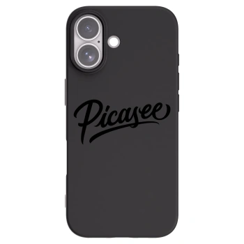 Picasee silikónový čierny obal pre Apple iPhone 17 - Picasee - old logo - black