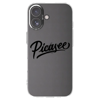 Picasee silikónový prehľadný obal pre Apple iPhone 17 - Picasee - old logo - black