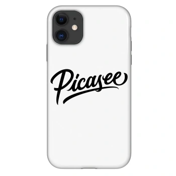 Obal pre Apple iPhone 11 - Picasee - old logo - black