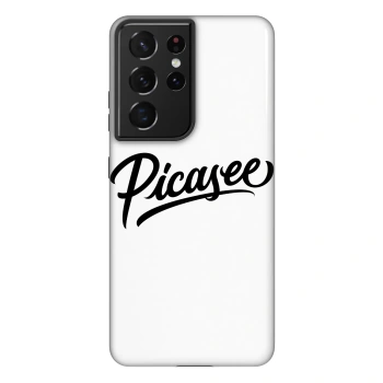 Picasee Fashion Case pre Samsung Galaxy S21 Ultra 5G G998B - Picasee - old logo - black