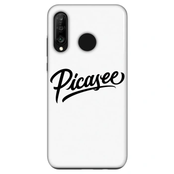 Obal pre Huawei P30 Lite - Picasee - old logo - black