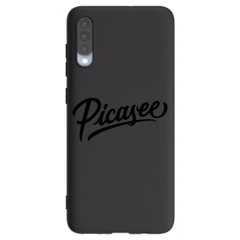 Picasee silikónový čierny obal pre Samsung Galaxy A70 A705F - Picasee - old logo - black