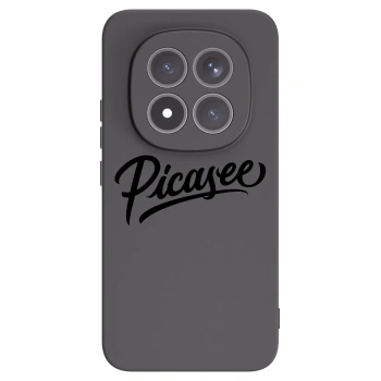 Picasee silikónový čierny obal pre Xiaomi Redmi Note 15 Pro+ - Picasee - old logo - black