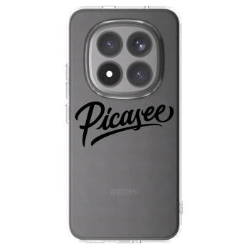 Picasee silikónový prehľadný obal pre Xiaomi Redmi Note 15 Pro+ - Picasee - old logo - black