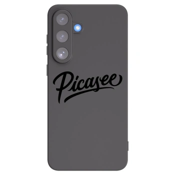 Picasee silikónový čierny obal pre Samsung Galaxy S25 FE 5G - Picasee - old logo - black