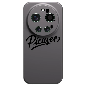 Picasee silikónový čierny obal pre Xiaomi 17 Ultra - Picasee - old logo - black