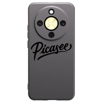Picasee silikónový čierny obal pre Honor Magic8 Lite 5G - Picasee - old logo - black