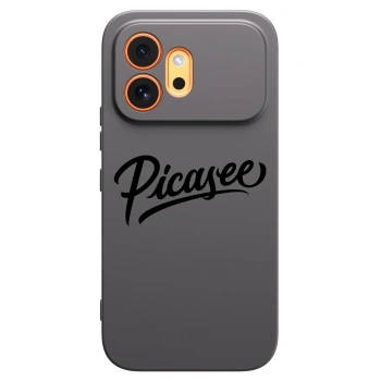 Picasee silikónový čierny obal pre Honor 600 - Picasee - old logo - black