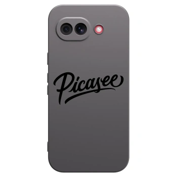 Picasee silikónový čierny obal pre Google Pixel 10a - Picasee - old logo - black