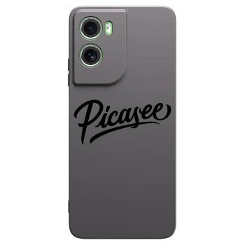 Picasee silikónový čierny obal pre Motorola Moto G06 - Picasee - old logo - black