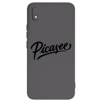 Picasee silikónový čierny obal pre Xiaomi Redmi 7A - Picasee - old logo - black