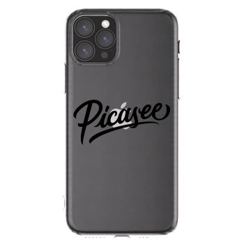 Picasee silikónový prehľadný obal pre Apple iPhone 11 Pro - Picasee - old logo - black