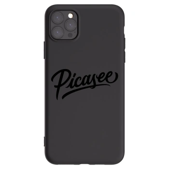 Picasee silikónový čierny obal pre Apple iPhone 11 Pro Max - Picasee - old logo - black