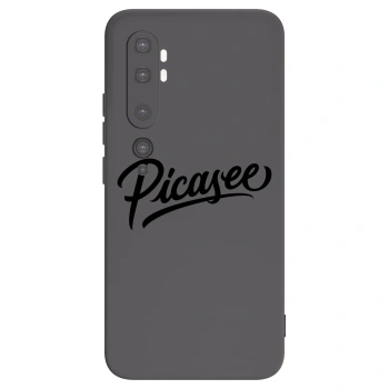 Picasee silikónový čierny obal pre Xiaomi Mi Note 10 (Pro) - Picasee - old logo - black