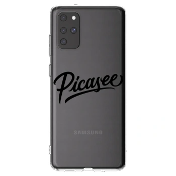 Picasee silikónový prehľadný obal pre Samsung Galaxy S20+ G985F - Picasee - old logo - black