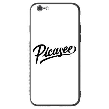 Obal pre Apple iPhone 6/6S - Picasee - old logo - black