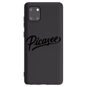 Obal pre Samsung Galaxy Note 10 Lite N770F - Picasee - old logo - black